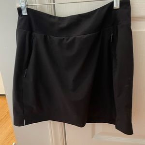 Athleta Soho skort, black, size 6